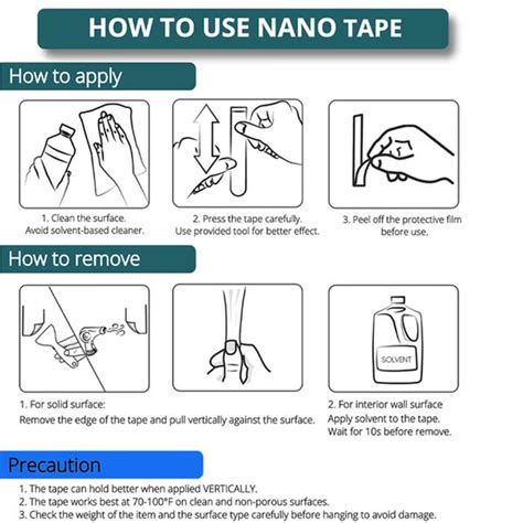 Double-Sided Transparent Nano Tape | Inspire Uplift