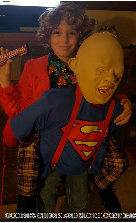 Goonies Chunk and Sloth Costume | Goonies costume, Chunk goonies ...