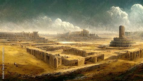 Ancient Sumerian city of Eridu, early city in southern Mesopotamia ...