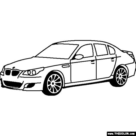 Coloring Pages Of Bmw Cars