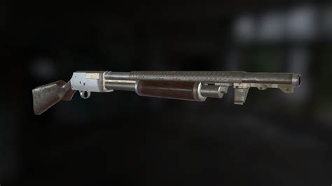 WW2 Shotgun - 3D model by PeteDeee (@vileguypete) [9929016] - Sketchfab