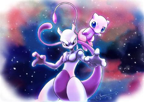 150 x 151 | Mew and mewtwo, Pokemon mewtwo, Pokemon mew