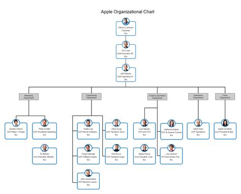 Company Organizational Chart Explained with Examples | EdrawMax Online