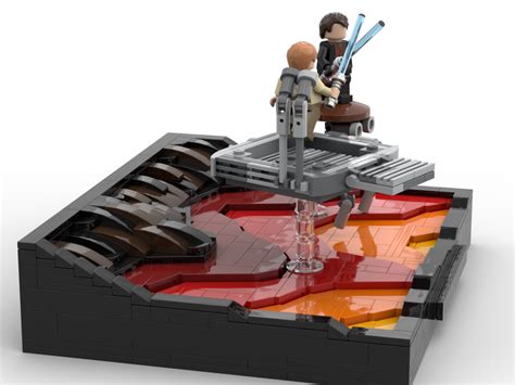 LEGO MOC Duel On Mustafar - Final Duel Scene by The_Minikit_Guy ...