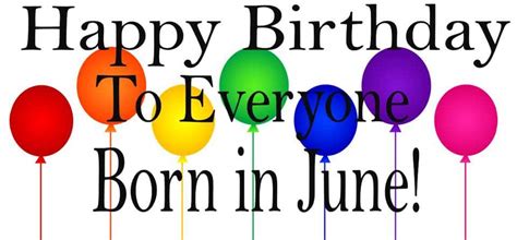 June Birthday Images, Quotes – Greeting Card | Oppidan Library