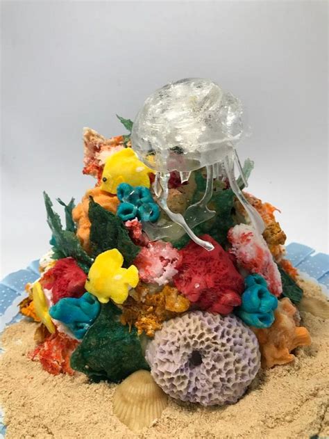 Coral reef cake - Cake by alek0 - CakesDecor