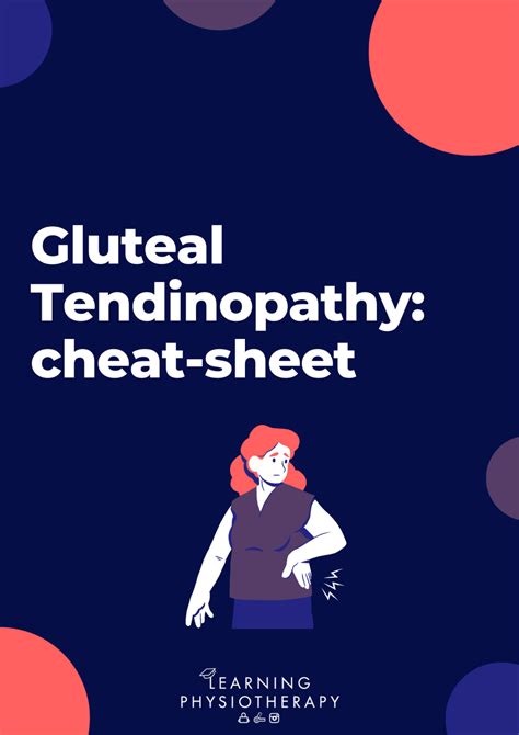 Gluteal Tendinopathy: Cheat Sheet - Learning Physiotherapy