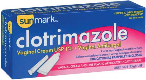 Sunmark Clotrimazole Vaginal Antifungal Cream | Optum Store