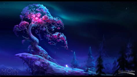 The Art Of Ori and the Will of the Wisps - Fantasy Landscape Concept Art