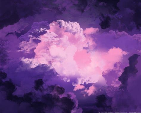 Purple Clouds Wallpapers - Top Free Purple Clouds Backgrounds ...