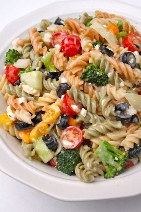 The Best Creamy Italian Pasta Salad | Recipe | Best pasta salad, Pasta ...