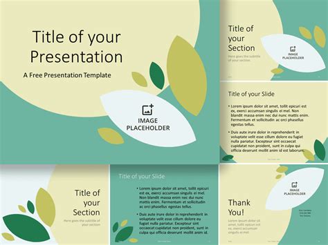 Free Powerpoint Templates Nature