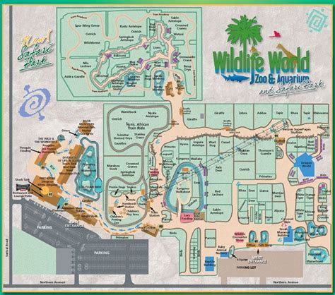 Zoo Wildlife Park Map