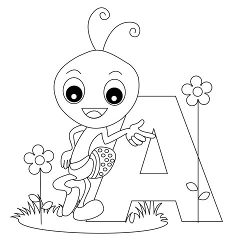 Free Printable Alphabet Coloring Pages for Kids - Best Coloring Pages ...