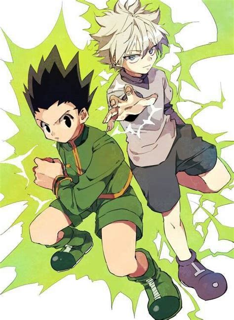 Gon x Killua Fan Art. :-) | Killua Zoldyck | Pinterest