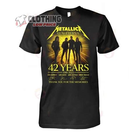 Metallica Tour 2024 Shirt - Cory Merrie