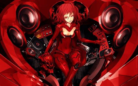 Red Hair Anime Girl PC Wallpapers - Wallpaper Cave