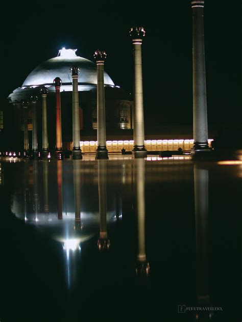 Ambedkar Park At Night Posting : r/lucknow