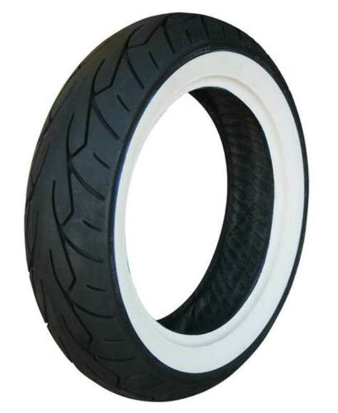 180/60-16 VEE RUBBER WHITE WALL REAR TIRE FOR 16" RIMS | KCINT