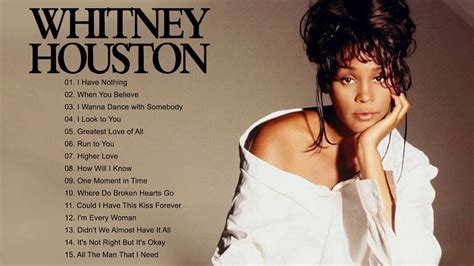 Whitney Houston Greatest Hits 2021 | The Very Best Songs Of Whitney ...