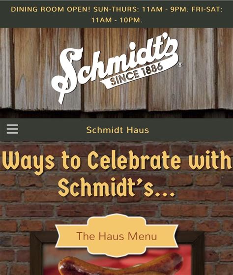 Schmidt’s Restaurant and Banquet Haus in 2021 | Open dining room ...