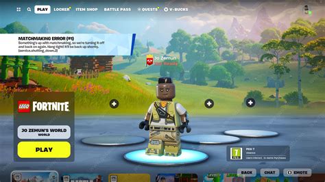 Lego Fortnite Matchmaking Error Fix