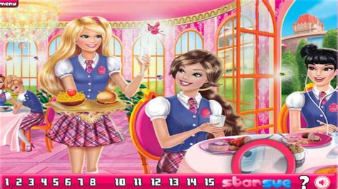 Barbie Princess Charm School GAME - Jogo da Barbie Princesa - YouTube