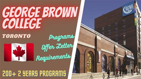 George Brown College Review | Programs, Fees, Requirements | Good or ...