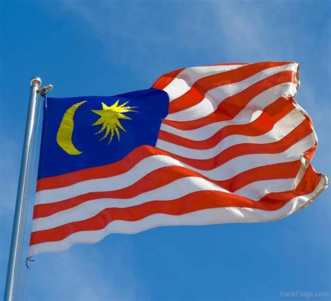 National Flag Of Malaysia - RankFlags.com – Collection of Flags