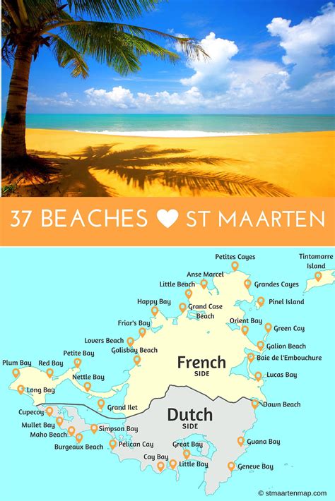 37 Beaches in St Maarten