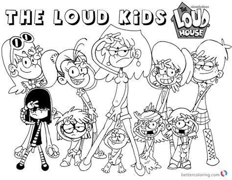 The Loud House Coloring Pages | Porn Sex Picture