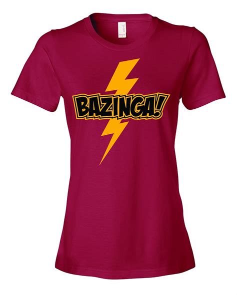 Bazinga Lightning Bolt T Shirt 5271 | Pilihax