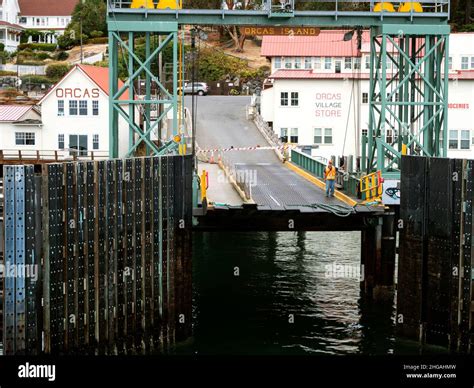 Orcas island ferry dock hi-res stock photography and images - Alamy