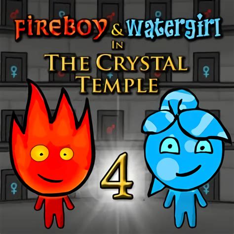 Fireboy and Watergirl 4: The Crystal Temple game play on Friv2Online