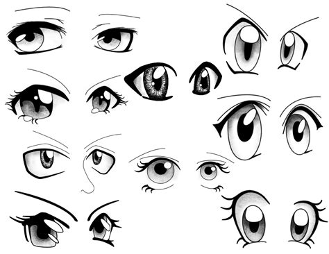 Anime Eyes Drawing at GetDrawings | Free download