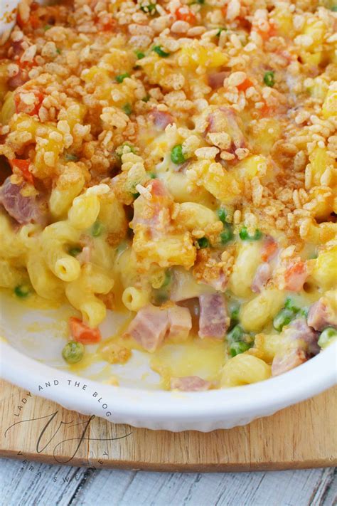 Ham And Pea Pasta Recipe - Easy Ham And Pasta Casserole For The Family ...