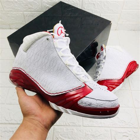 Authentic Air Jordan 23 White Red Jordan 23 Men