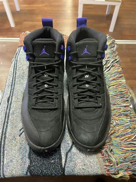 Nike Jordan 12 Retro Black Dark Concord | Grailed