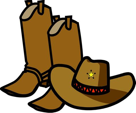 Cowboy Boots Cartoon - ClipArt Best