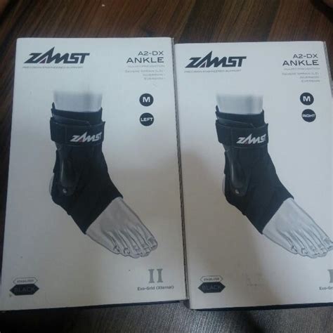 Zamst A2-DX Ankle Brace (Left & Right Each Sold Separately), Sports on ...