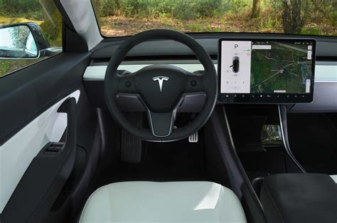 Tesla Model 3 Dashboard