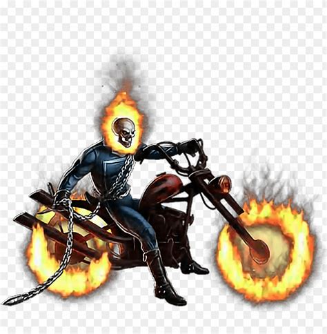 free PNG ghost rider bike comic PNG image with transparent background ...