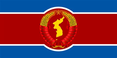 United Korea under DPRK flag : r/vexillology