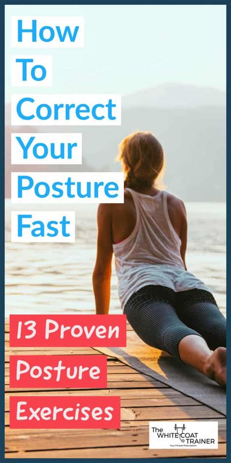 The Best Posture Correction Exercises [13 Proven Methods] - The White ...