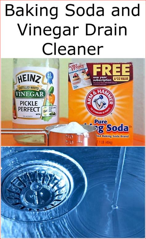 Baking Soda and Vinegar Drain Cleaner | Baking Soda Uses and DIY Home ...