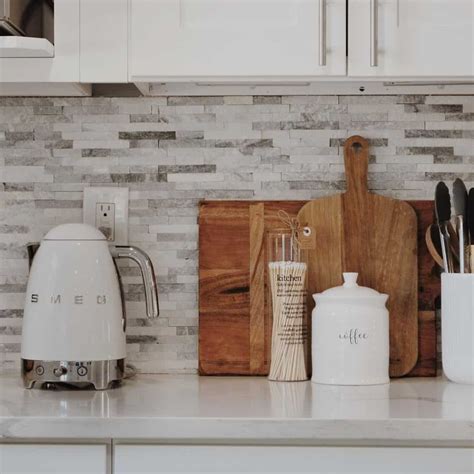 Modern Kitchen Backsplash Ideas With Varying Tones - Soul & Lane