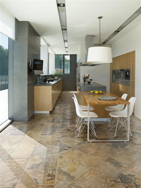 30 Beautiful Examples of Kitchen Floor Tile