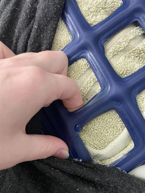 Leaking water cooled mattress topper : r/fixit