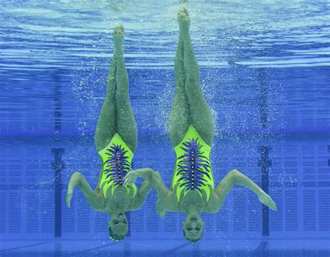 In sync! The graceful art of synchronized swimming