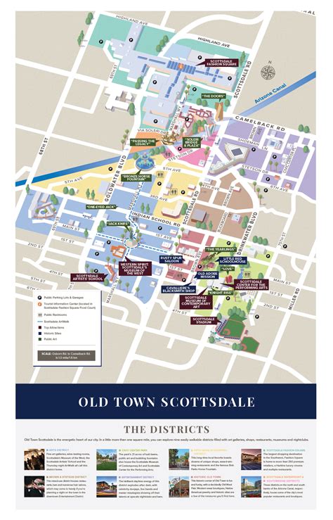 Old Town Map - Old Town Scottsdale